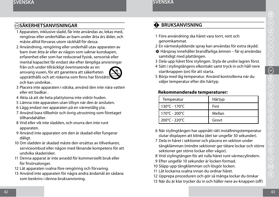 Remington CI6325 User Manual | Page 22 / 60