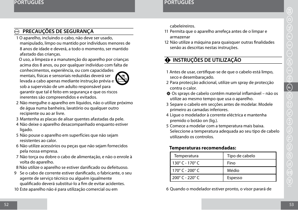 Remington CI6325 User Manual | Page 27 / 60