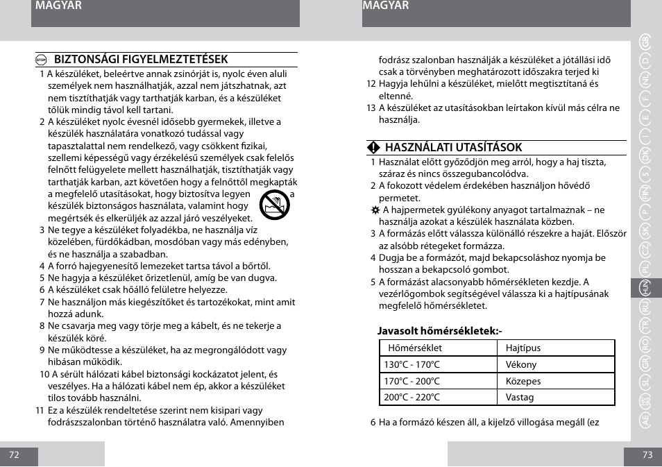 Remington CI6325 User Manual | Page 37 / 60