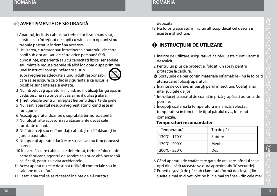 Remington CI6325 User Manual | Page 46 / 60