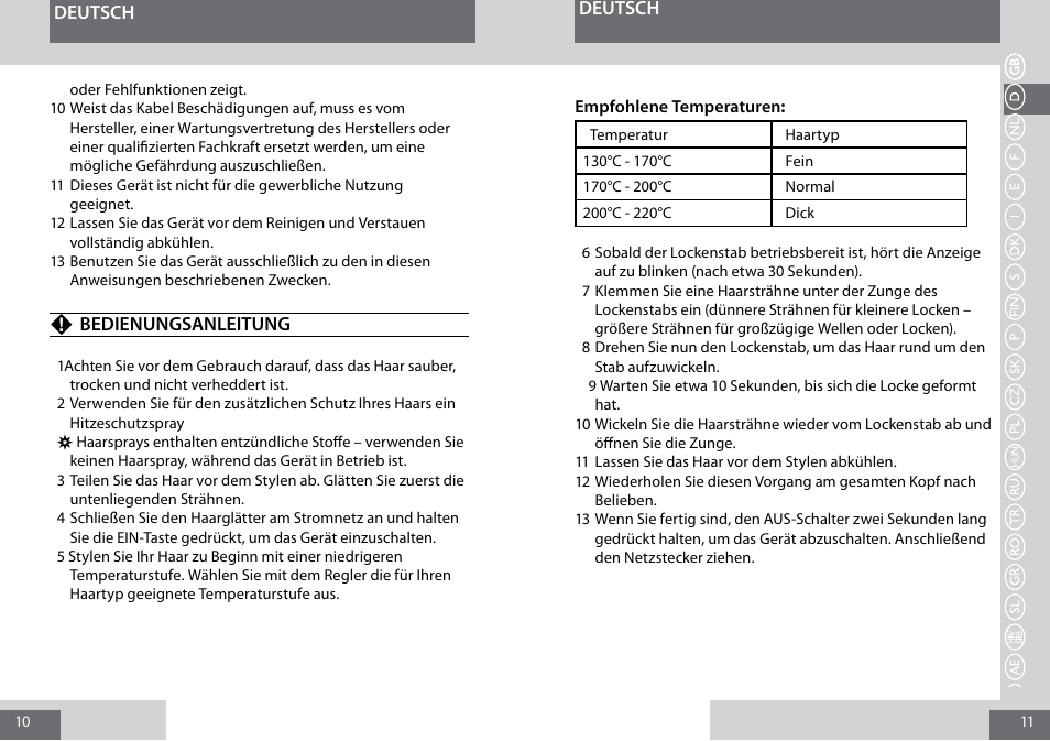 Remington CI6325 User Manual | Page 6 / 60