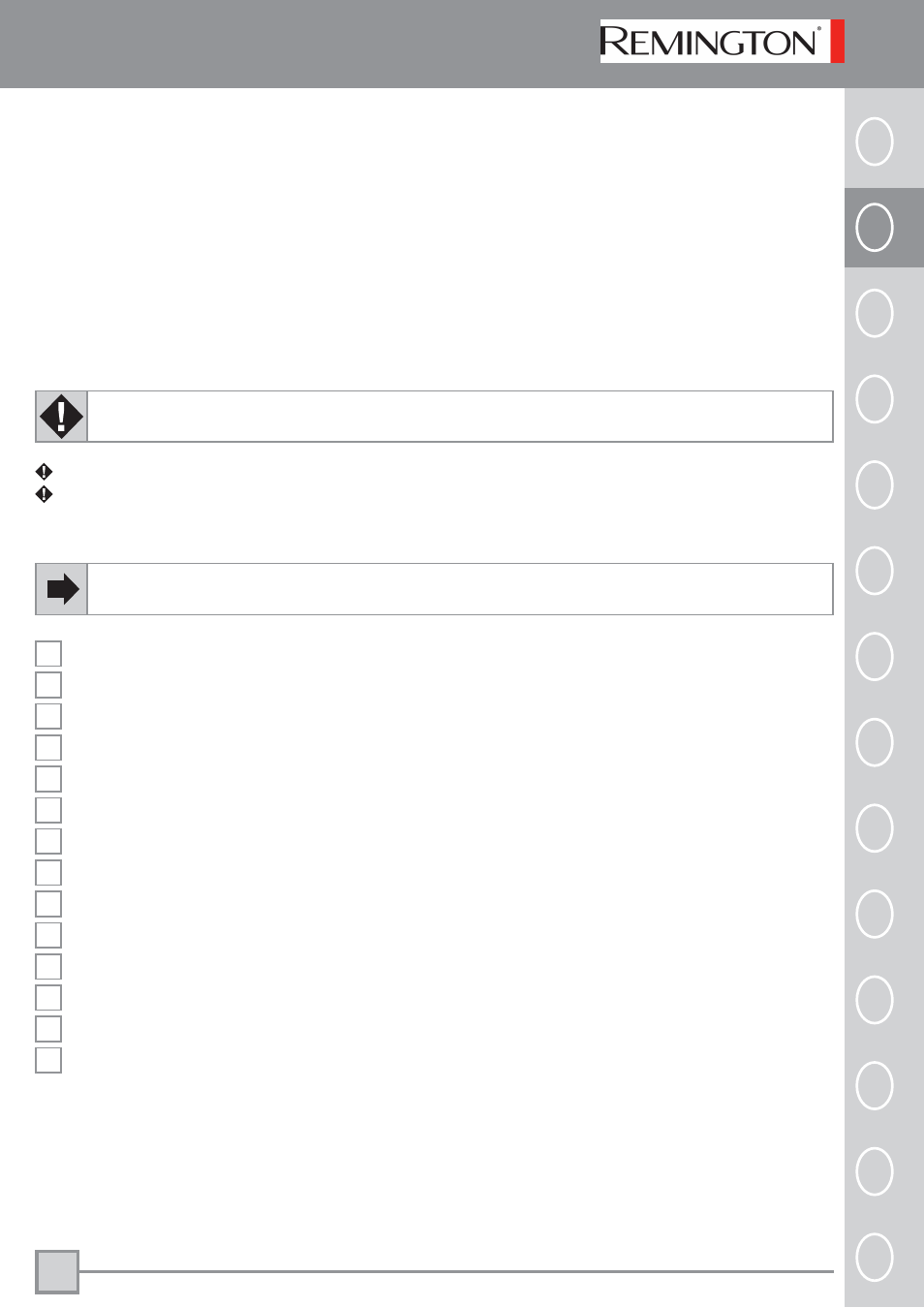 Achtung, Beschreibung, Deutsch | Pl ru tr | Remington BKT3000C User Manual | Page 10 / 96