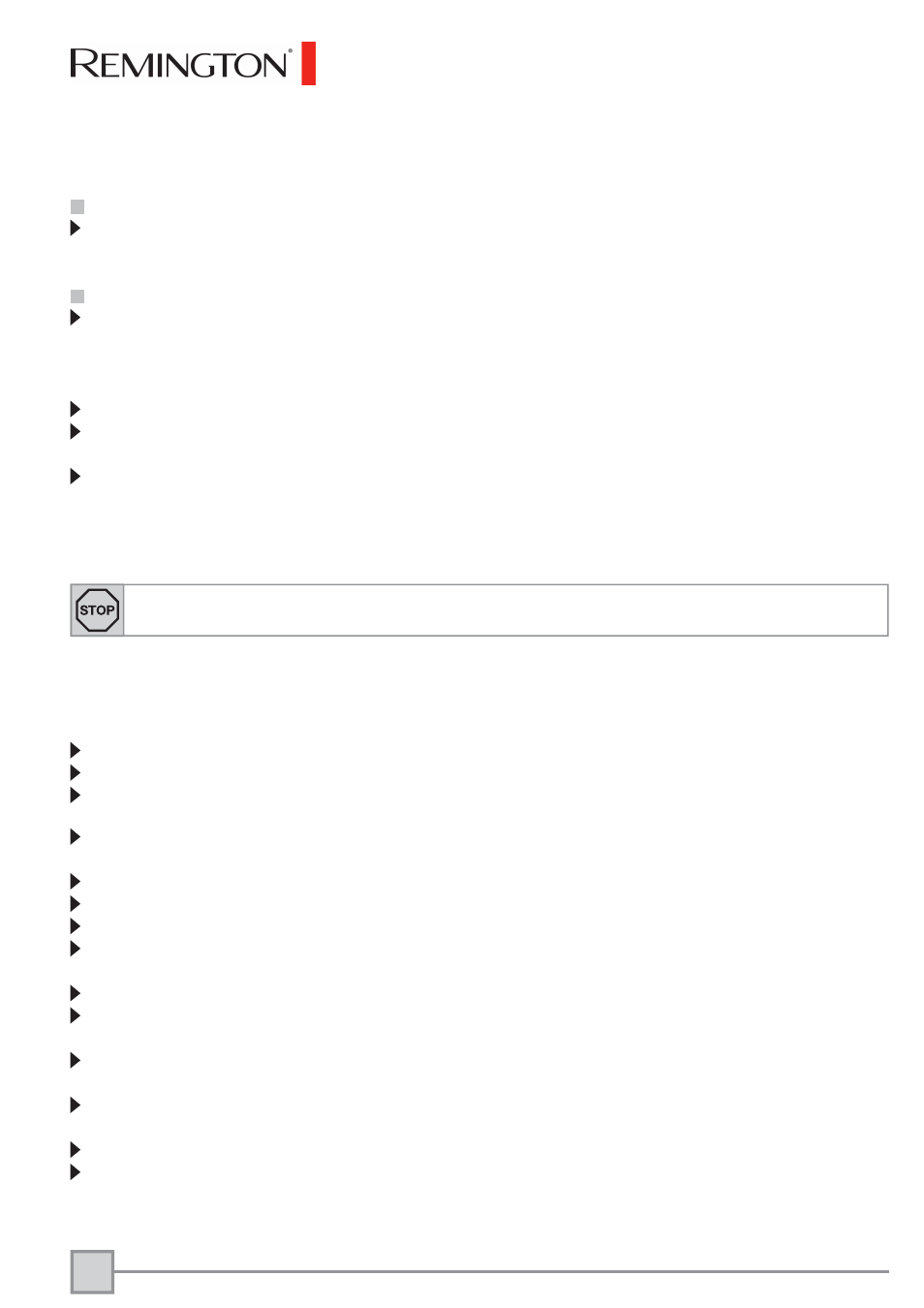 Consignes importantes de sécurité | Remington BKT3000C User Manual | Page 29 / 96