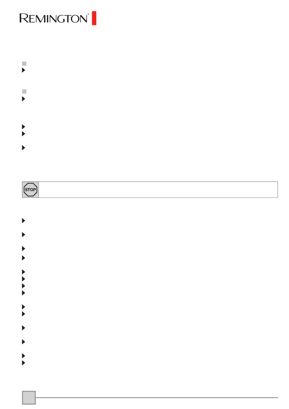 Importanti istruzioni di sicurezza | Remington BKT3000C User Manual | Page 43 / 96