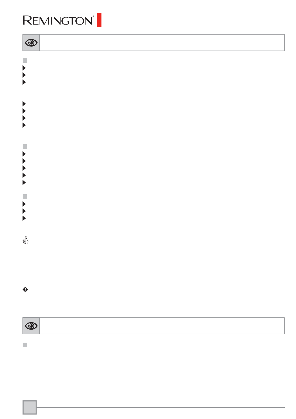 How to use, Storage | Remington BKT3000C User Manual | Page 7 / 96