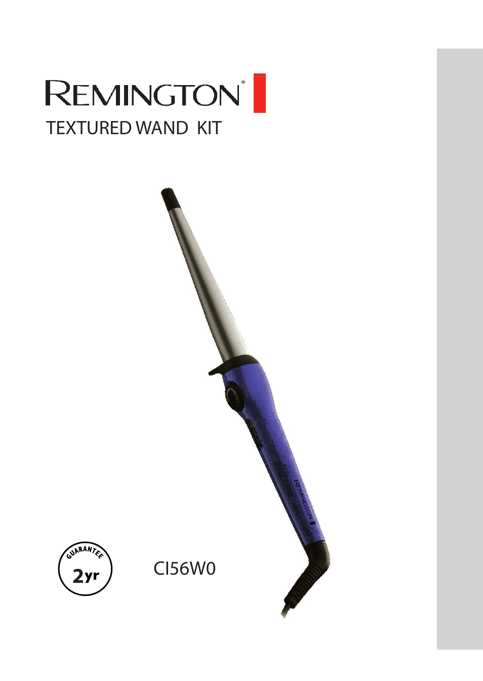 Remington CI56W0 User Manual | 36 pages