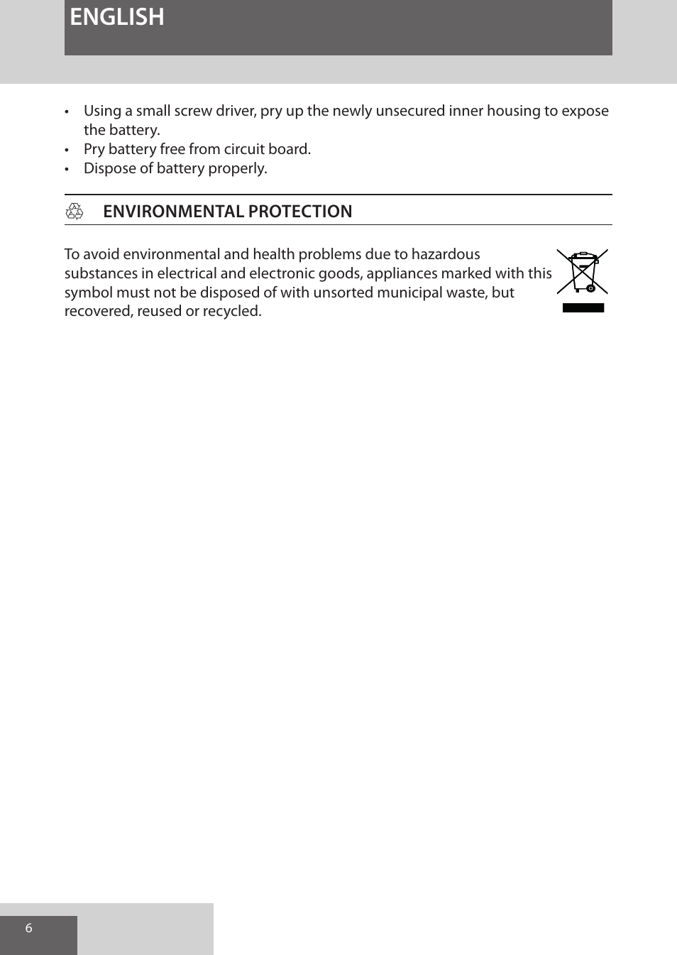 English | Remington XR1370 User Manual | Page 6 / 88