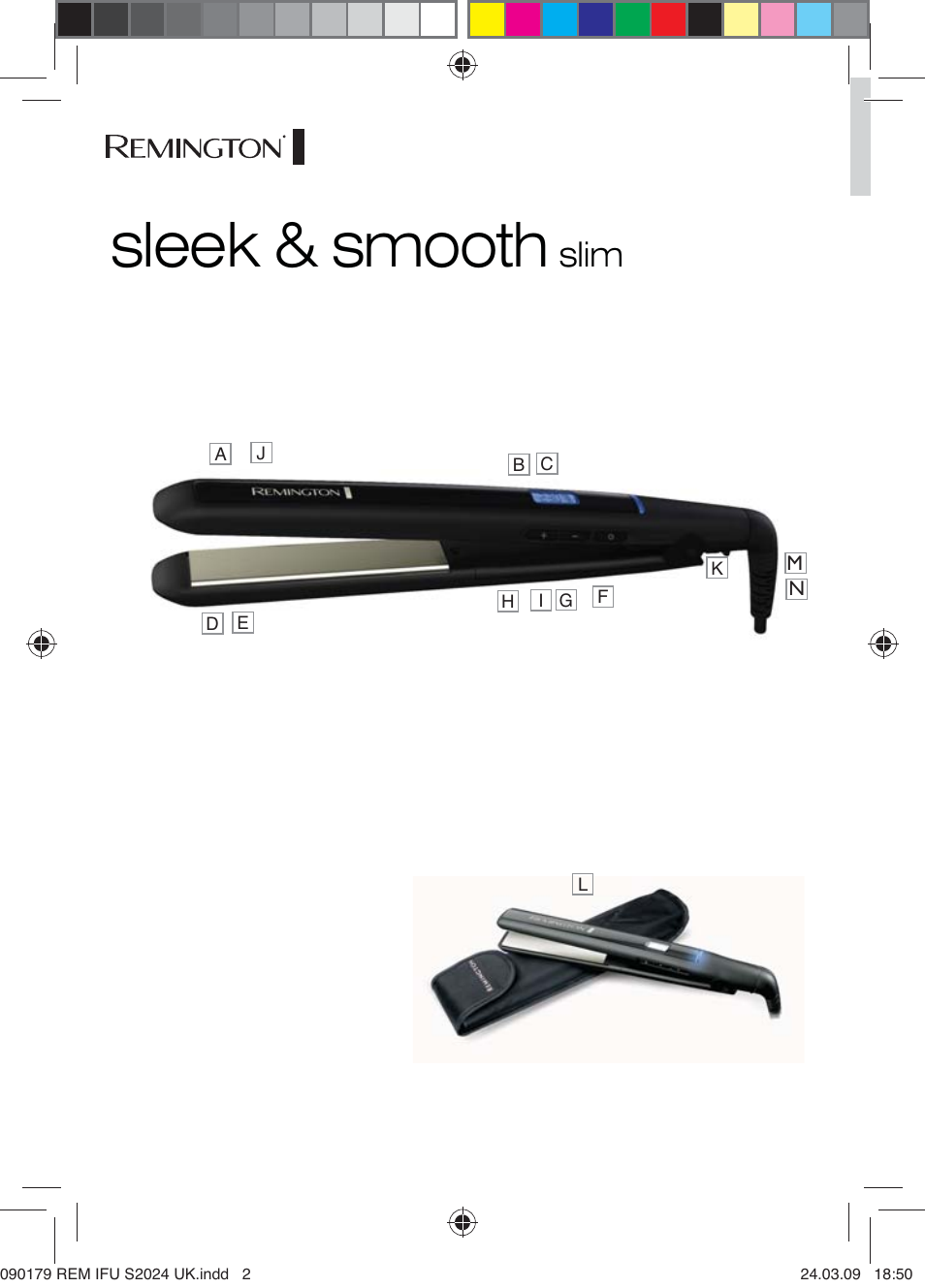 Sleek & smooth, Slim | Remington S5500 User Manual | Page 2 / 83