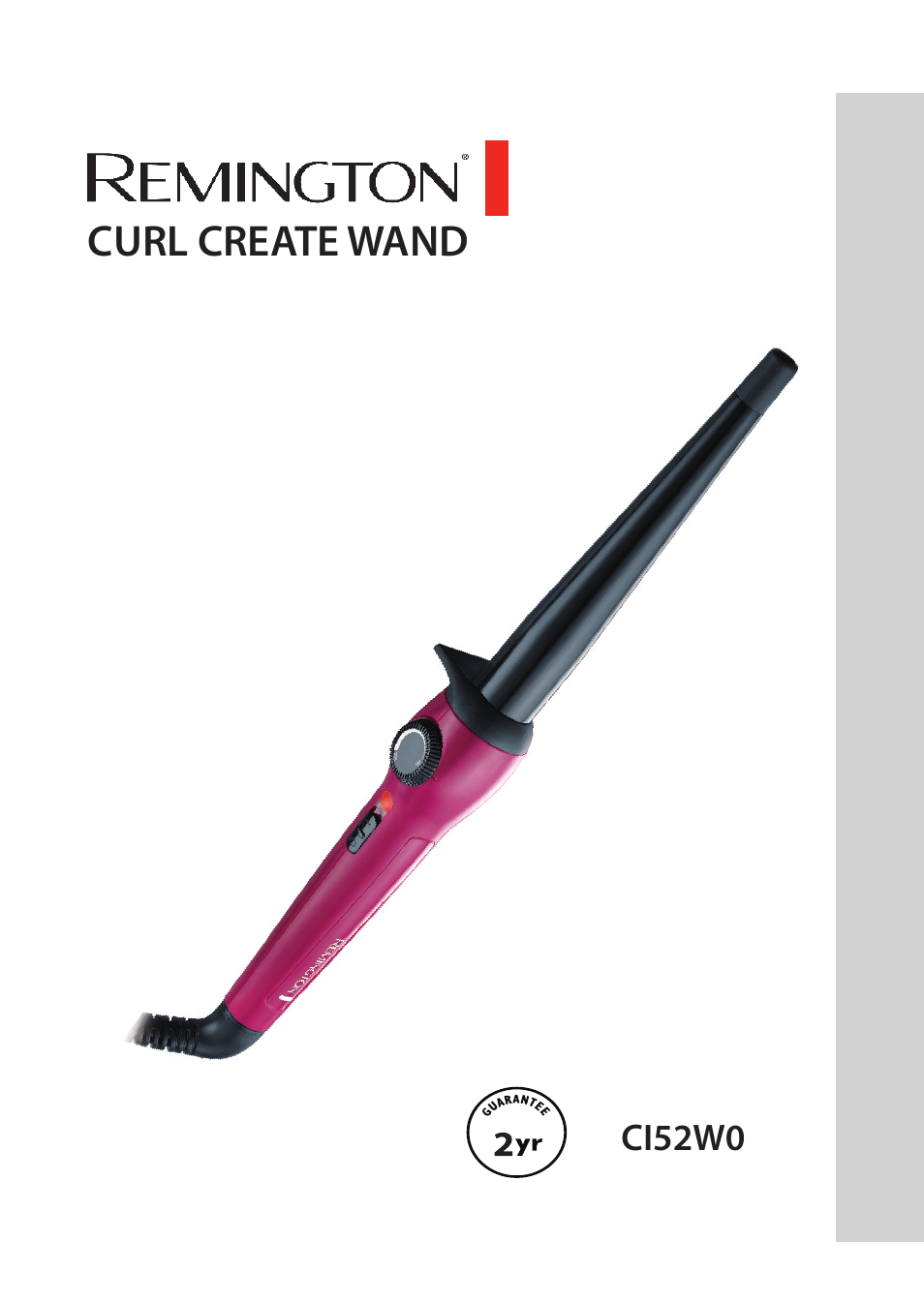 Remington CI52W0 User Manual | 70 pages