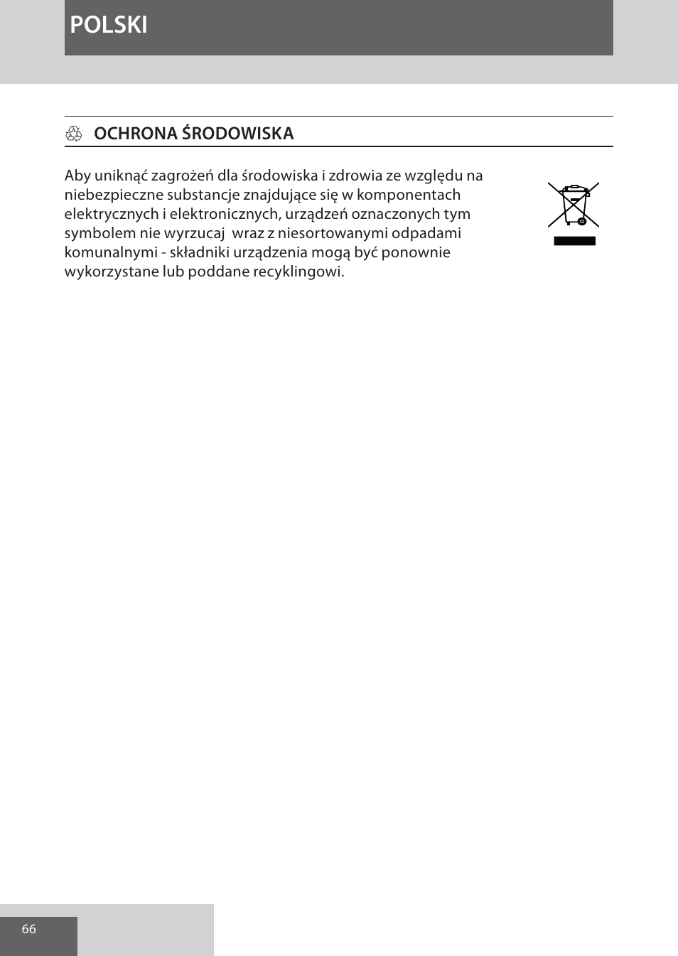 Polski | Remington CI96S1 User Manual | Page 66 / 108