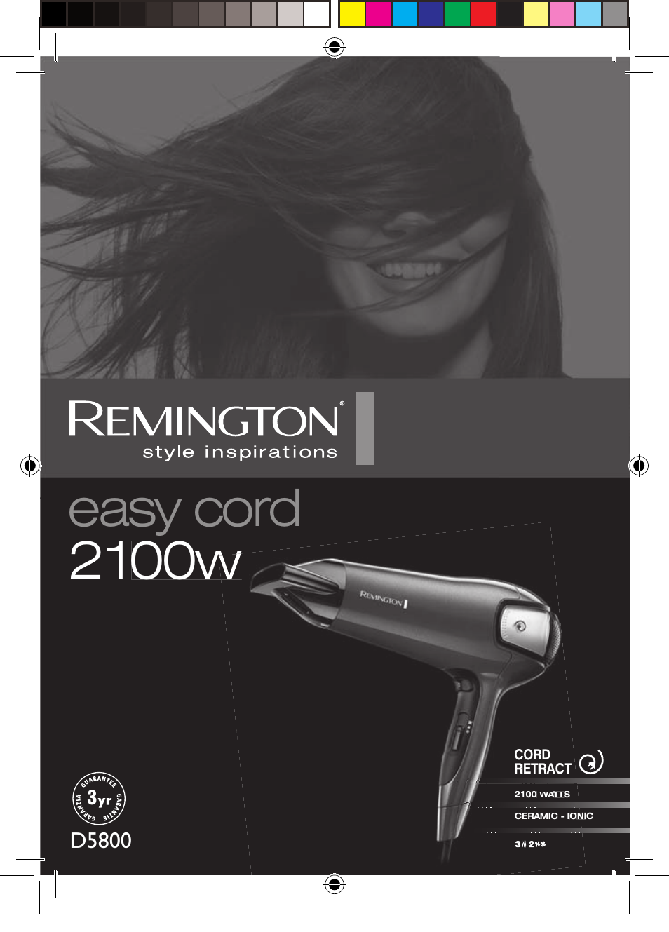 Remington D5800 User Manual | 88 pages