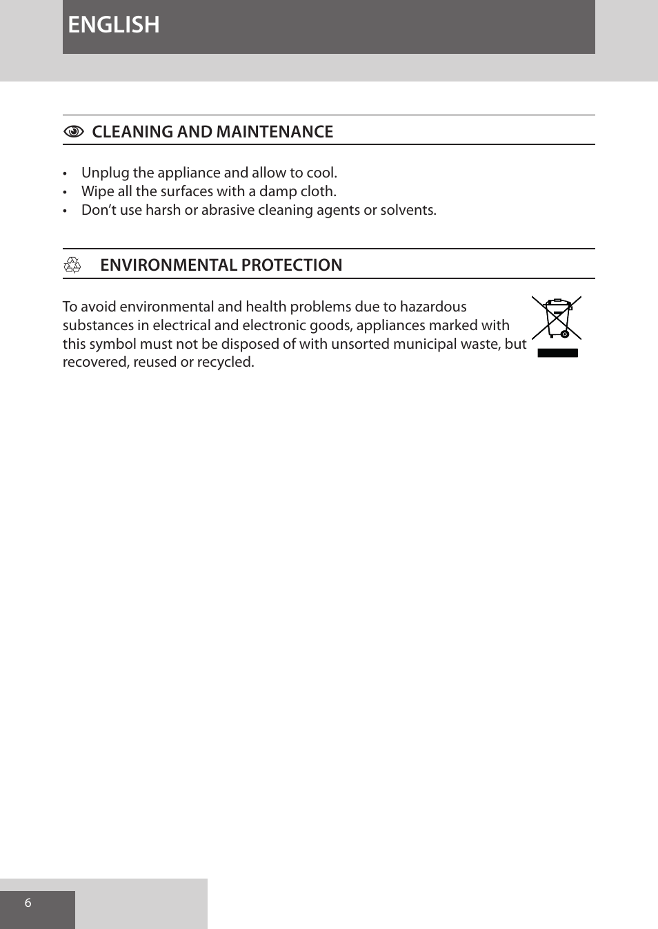 English | Remington S9600 User Manual | Page 6 / 92