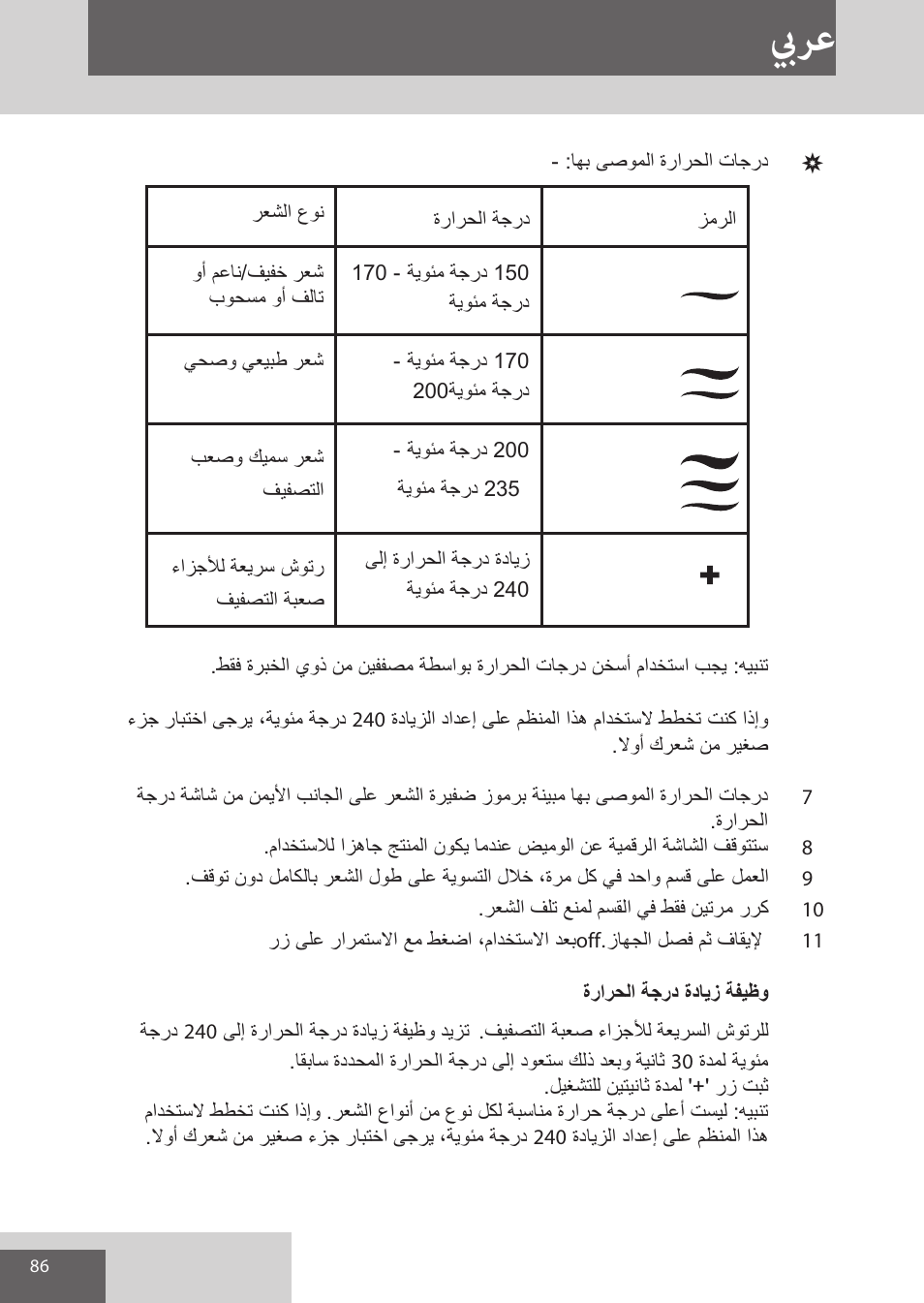 بيرع | Remington S9600 User Manual | Page 86 / 92
