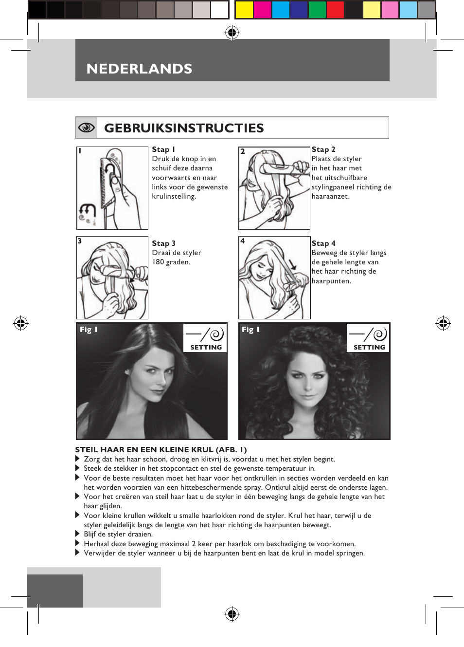 Nederlands, Gebruiksinstructies | Remington S6600 User Manual | Page 16 / 126