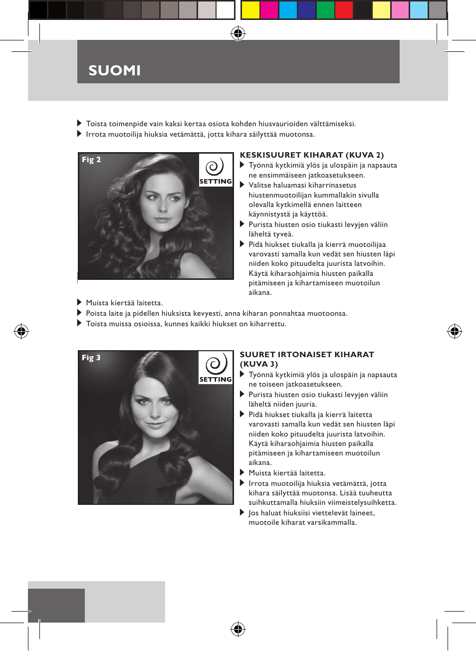 Suomi | Remington S6600 User Manual | Page 52 / 126
