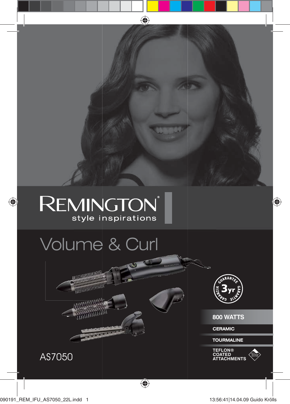 Remington AS7050 User Manual | 76 pages