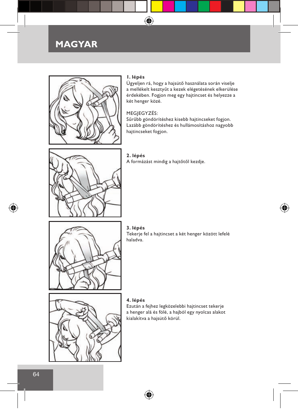 Magyar | Remington CI9522 User Manual | Page 66 / 108