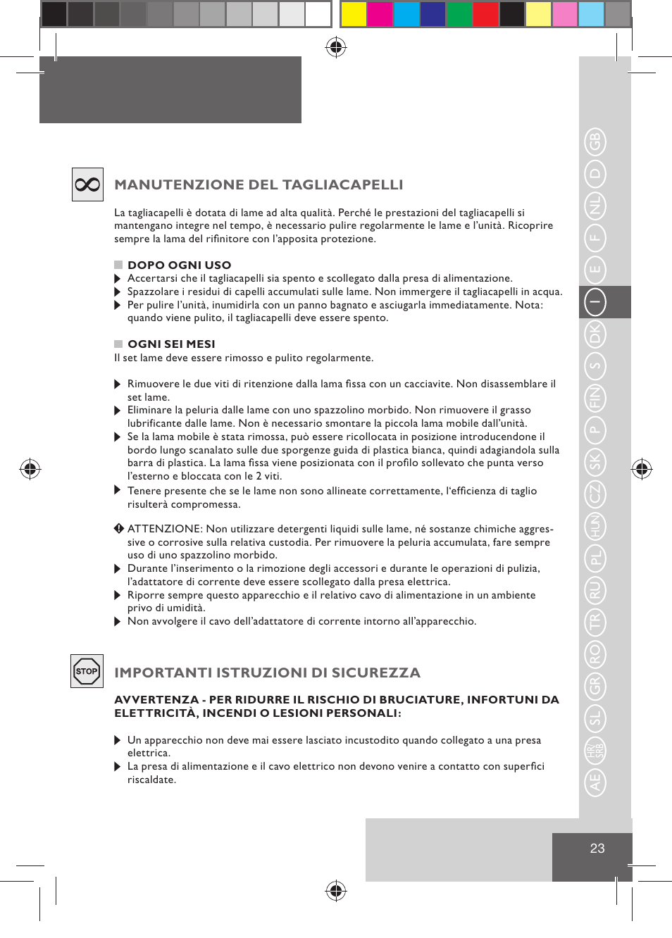 Remington HC5015 User Manual | Page 25 / 90