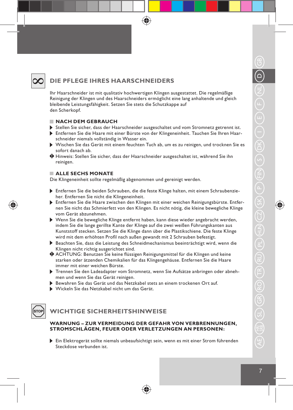 Remington HC5015 User Manual | Page 9 / 90