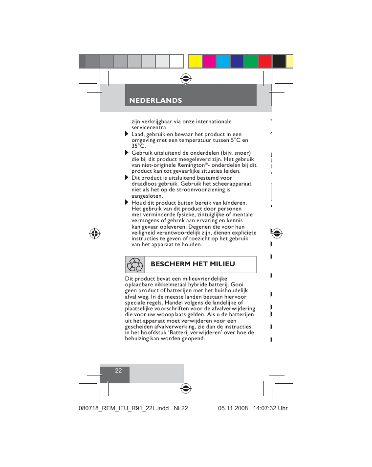 Remington R91 User Manual | Page 24 / 74