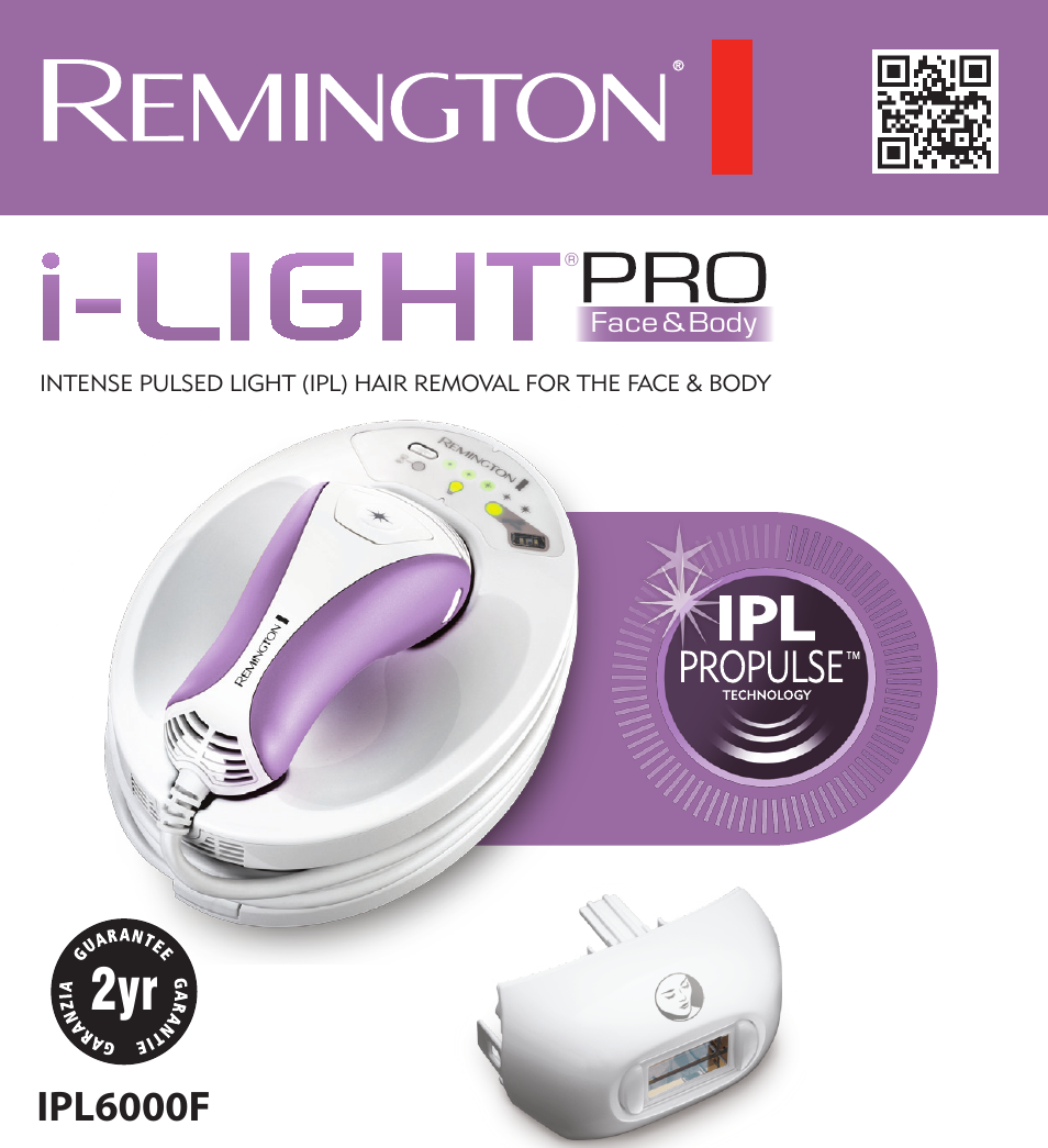 Remington IPL6000F User Manual | 204 pages