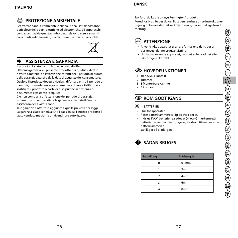 Remington BHT6100 User Manual | Page 14 / 41