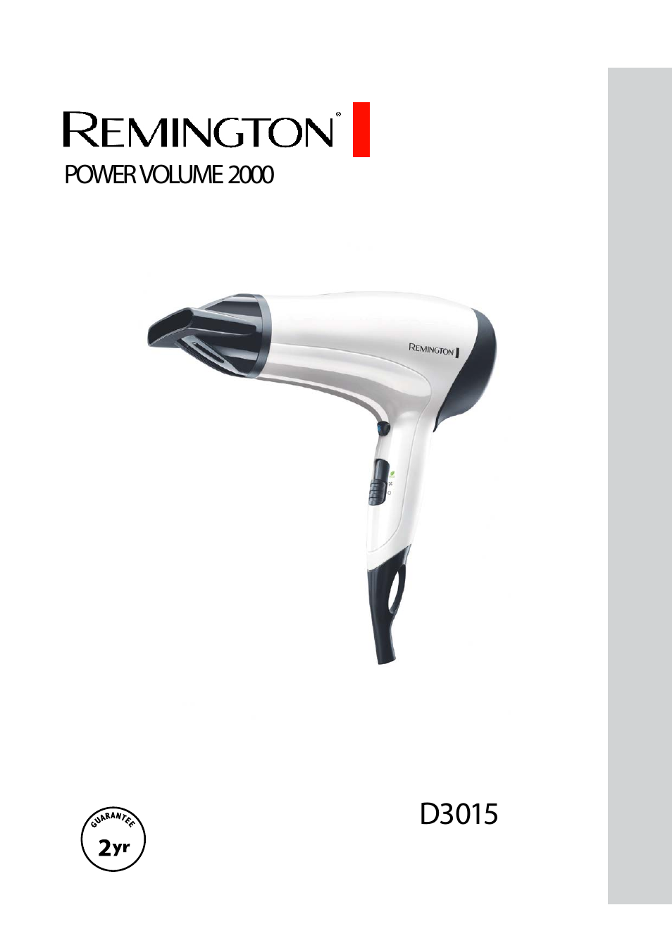Remington D3015 User Manual | 37 pages