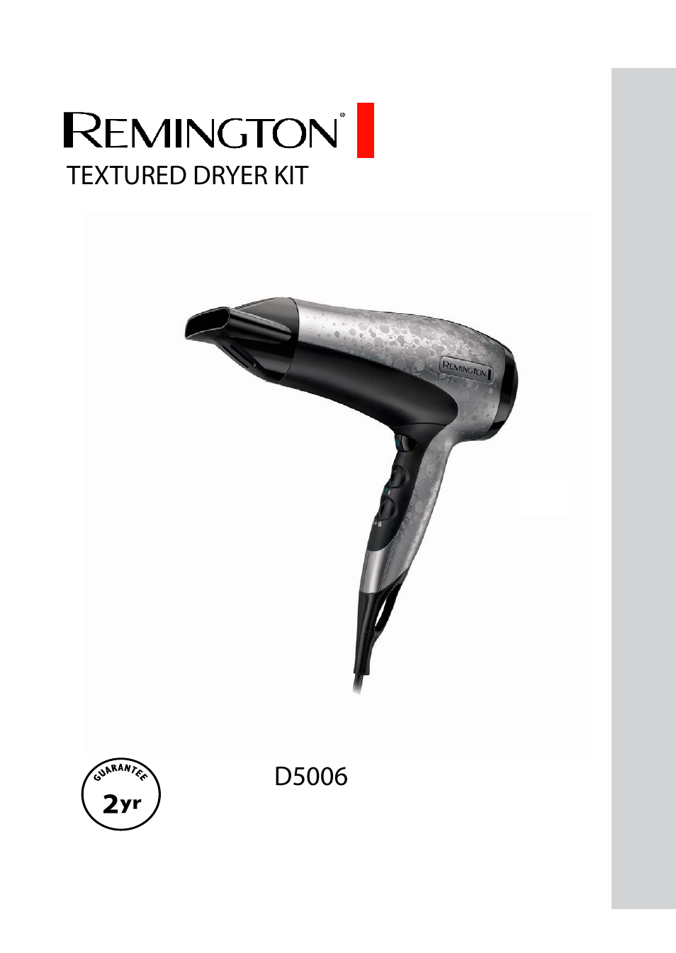 Remington D5006 User Manual | 36 pages