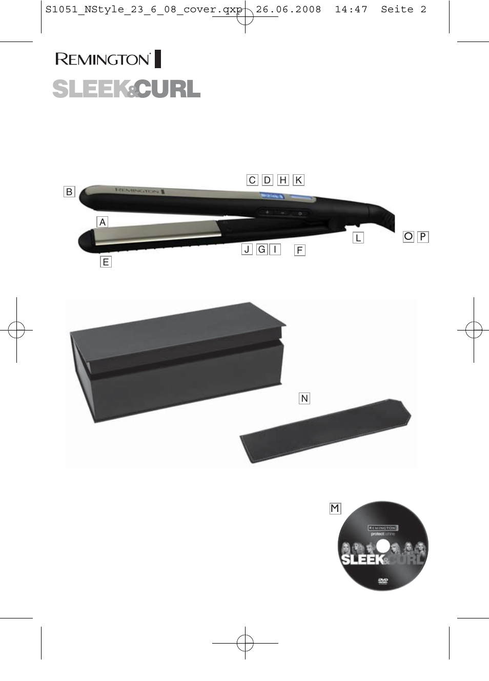 Sleek curl | Remington S6500 User Manual | Page 2 / 95