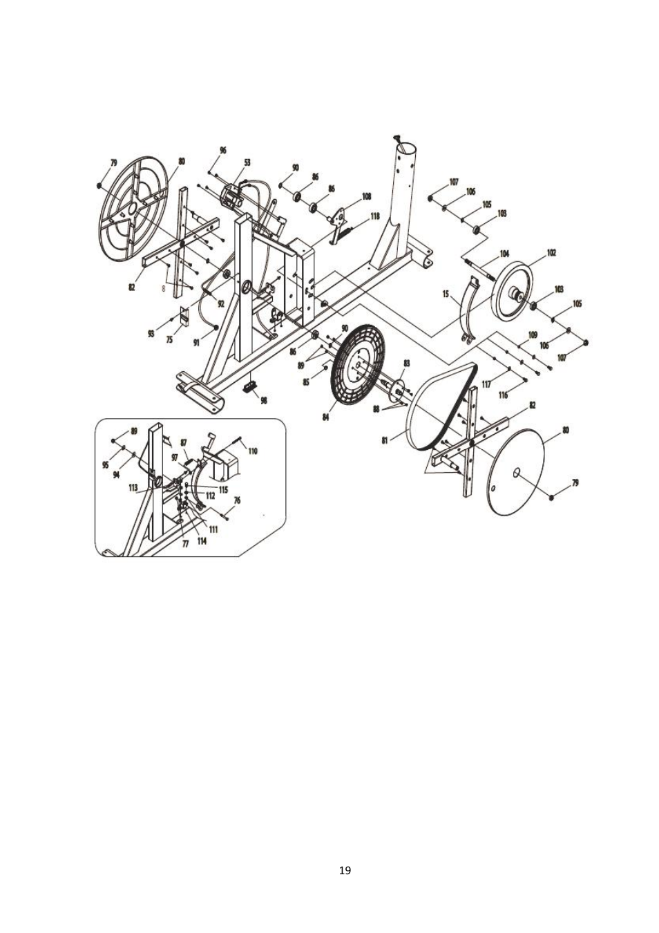 Tunturi C30 Competence User Manual | Page 19 / 20