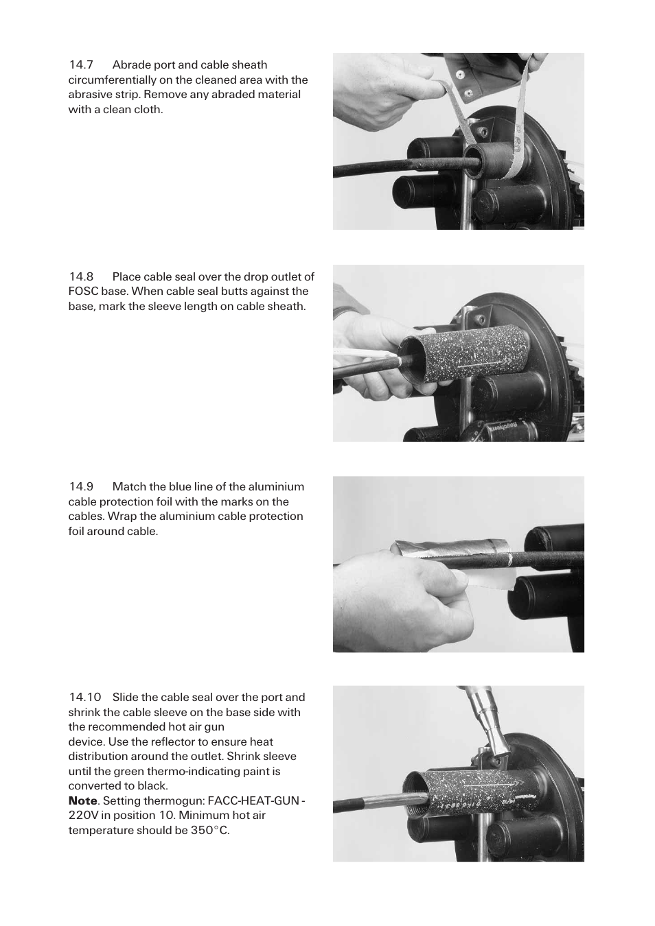 Tyco Electronics FOSC-400D5 User Manual | Page 17 / 20