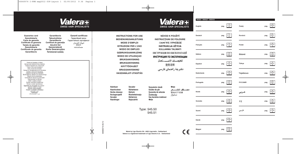 VALERA I-F@N DIGITAL TRAVEL User Manual | 46 pages