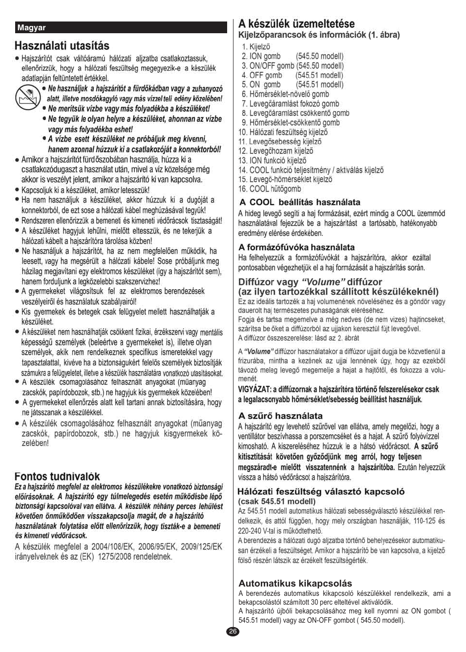 VALERA I-F@N DIGITAL TRAVEL User Manual | Page 24 / 46