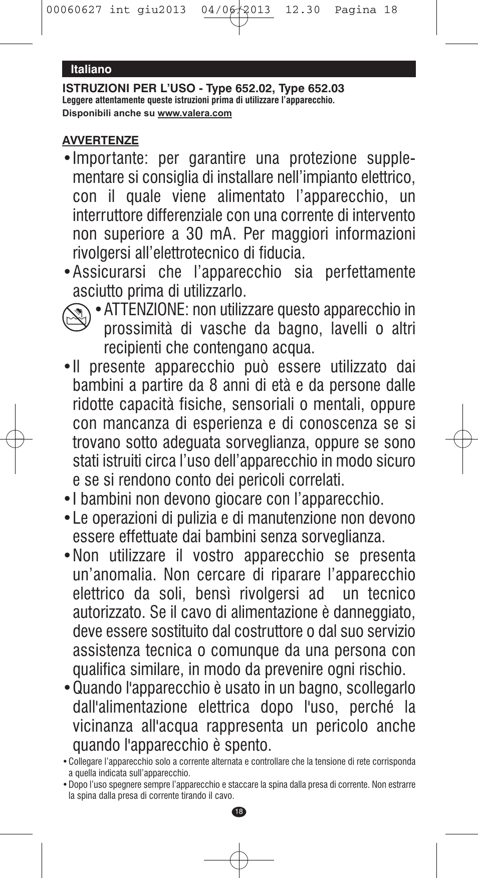 VALERA X-MASTER User Manual | Page 14 / 82
