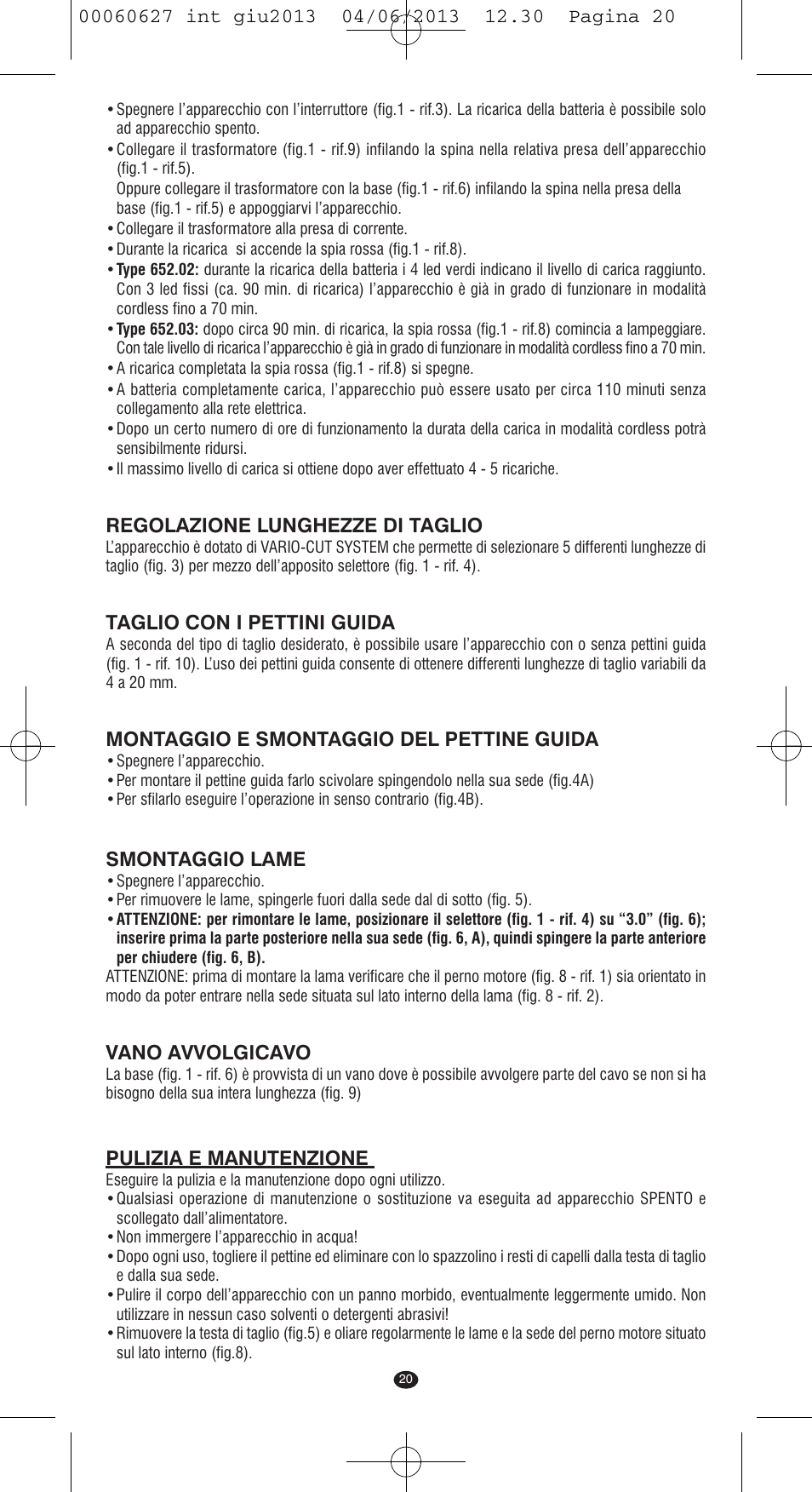 VALERA X-MASTER User Manual | Page 16 / 82