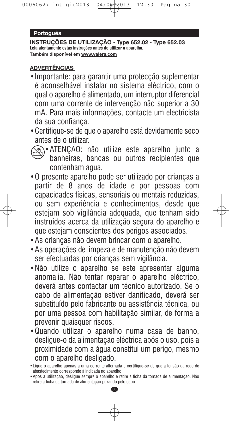 VALERA X-MASTER User Manual | Page 26 / 82