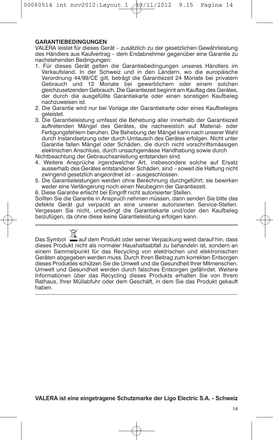 VALERA T-BLADE PROFESSIONAL User Manual | Page 10 / 82
