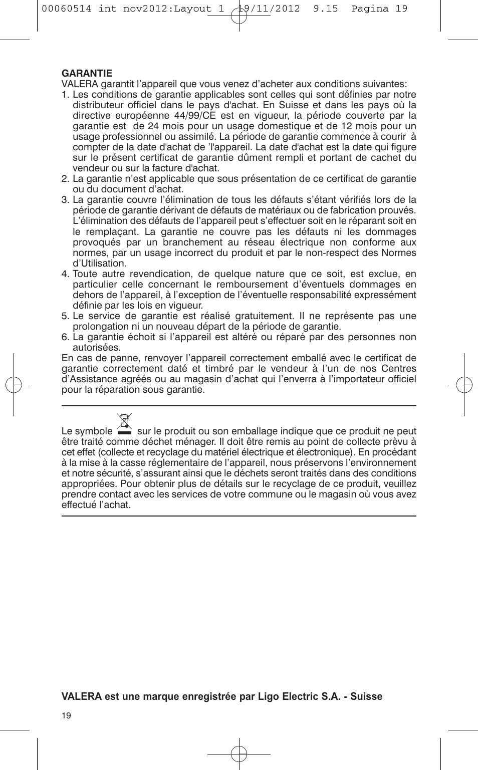 VALERA T-BLADE PROFESSIONAL User Manual | Page 15 / 82