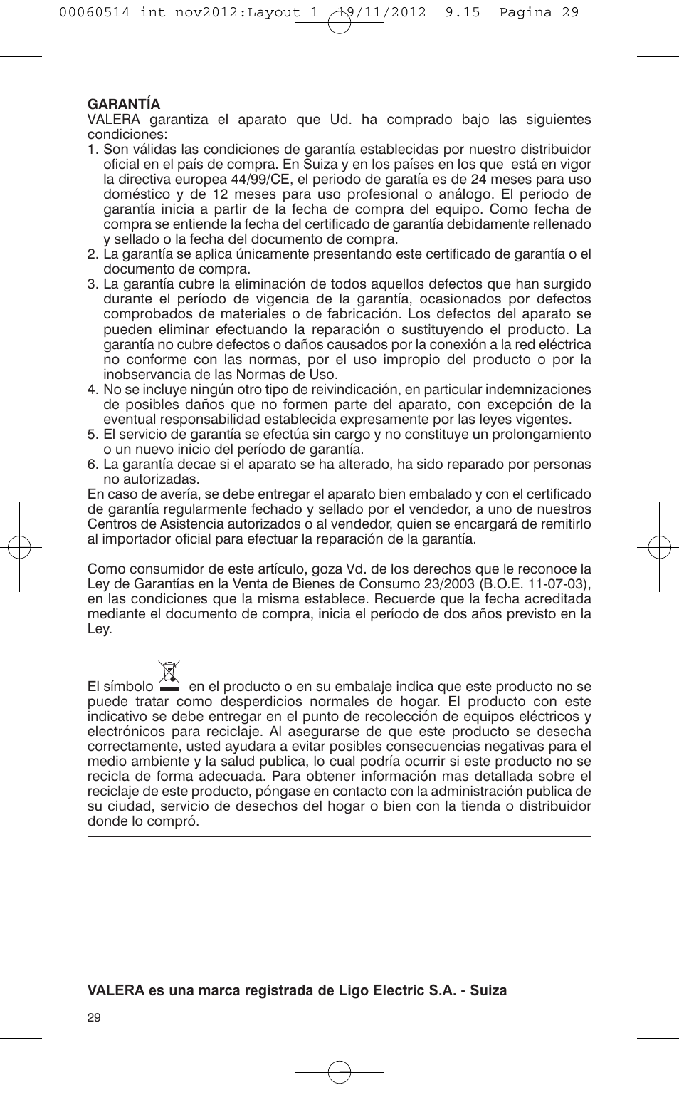 VALERA T-BLADE PROFESSIONAL User Manual | Page 25 / 82