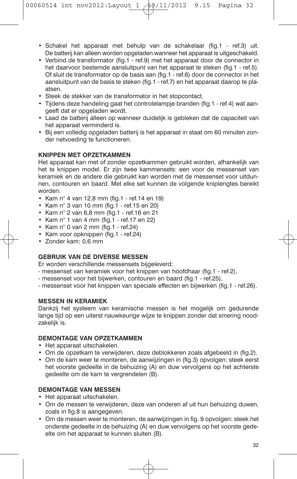 VALERA T-BLADE PROFESSIONAL User Manual | Page 28 / 82