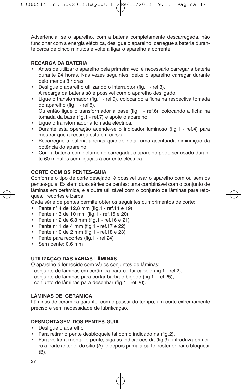 VALERA T-BLADE PROFESSIONAL User Manual | Page 33 / 82