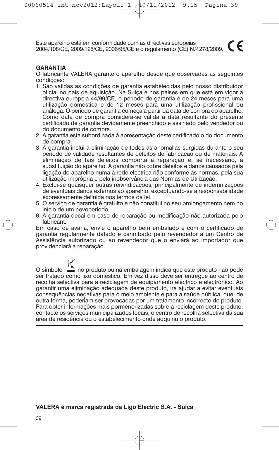 VALERA T-BLADE PROFESSIONAL User Manual | Page 35 / 82