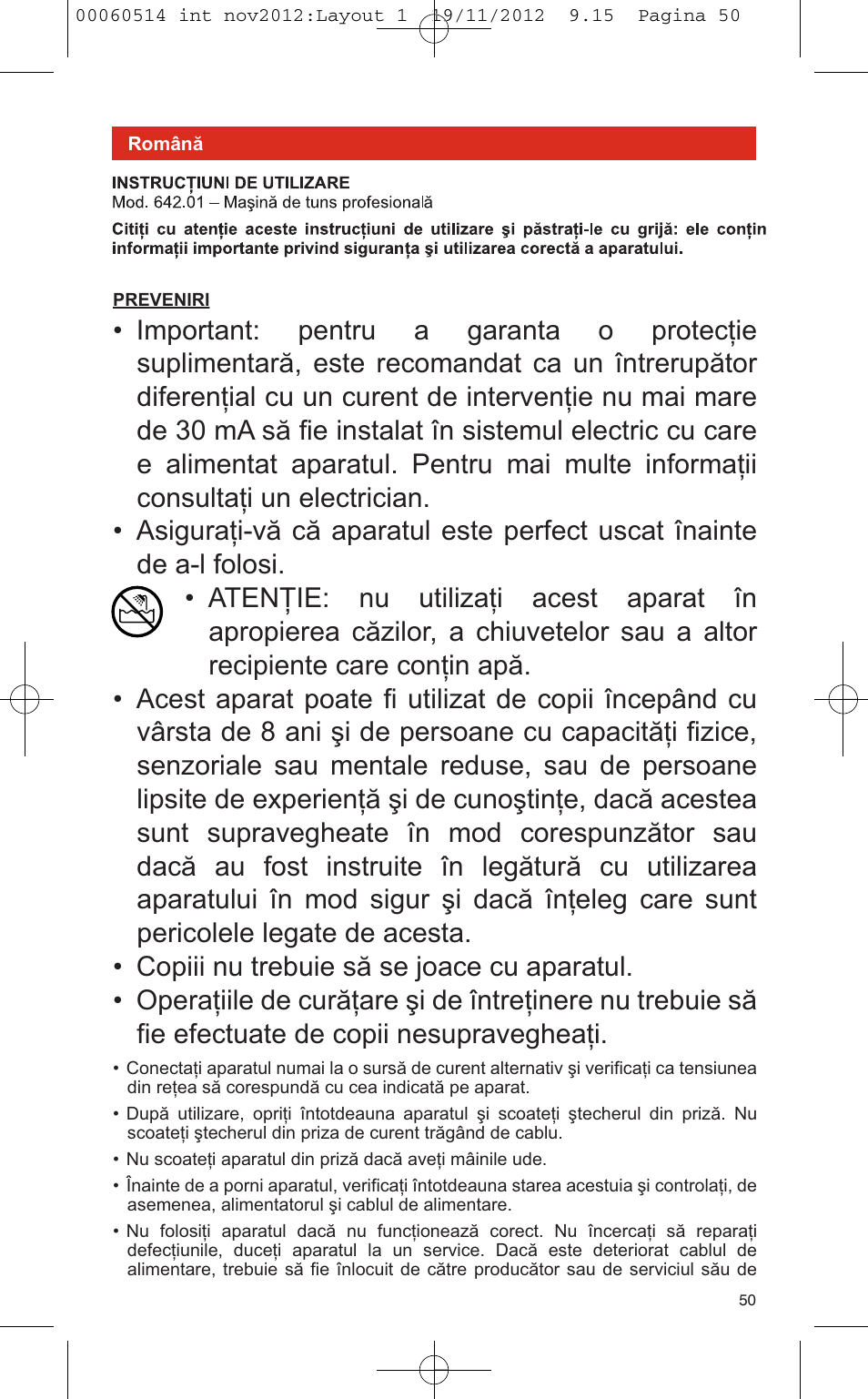 VALERA T-BLADE PROFESSIONAL User Manual | Page 46 / 82
