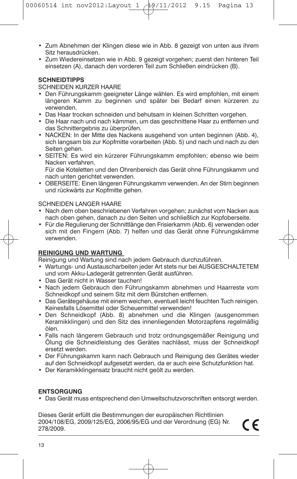 VALERA T-BLADE PROFESSIONAL User Manual | Page 9 / 82