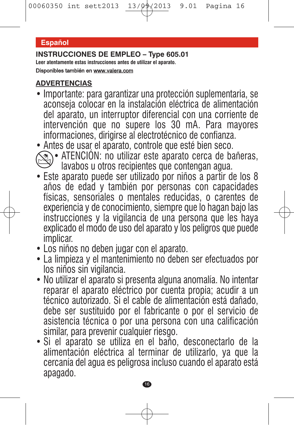 VALERA QUICK 24 User Manual | Page 14 / 62