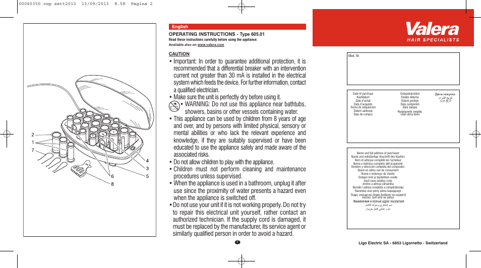 VALERA QUICK 24 User Manual | Page 2 / 62