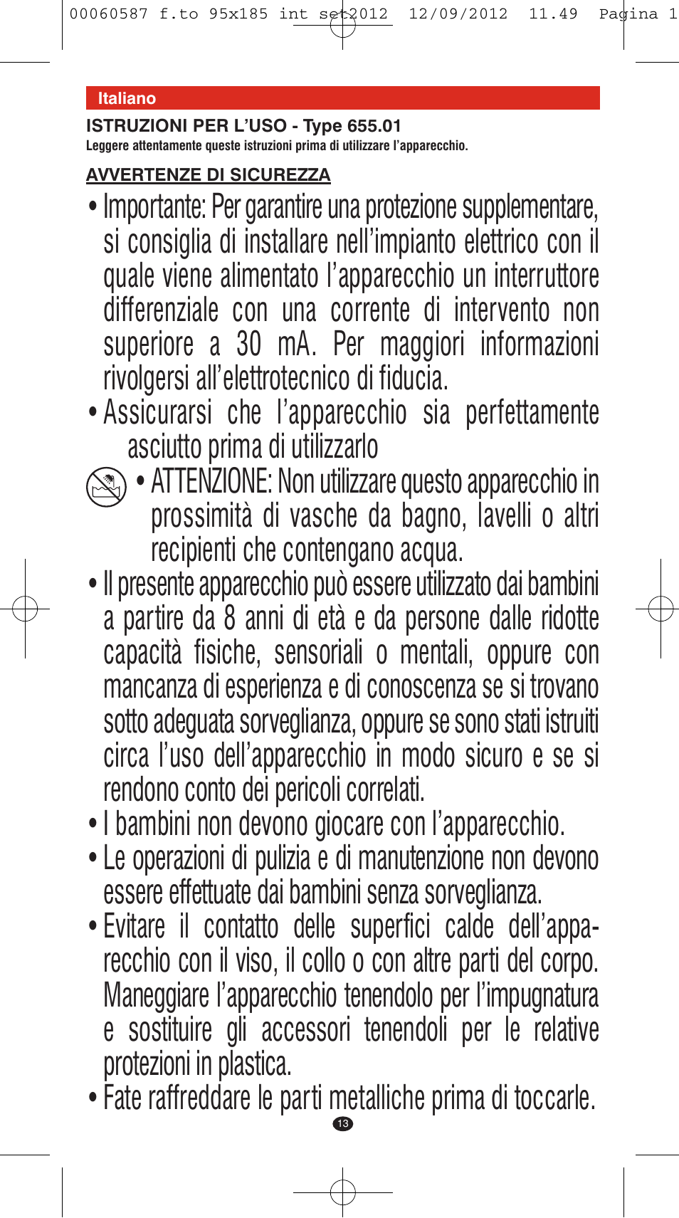 VALERA SYNTHESIS User Manual | Page 11 / 62
