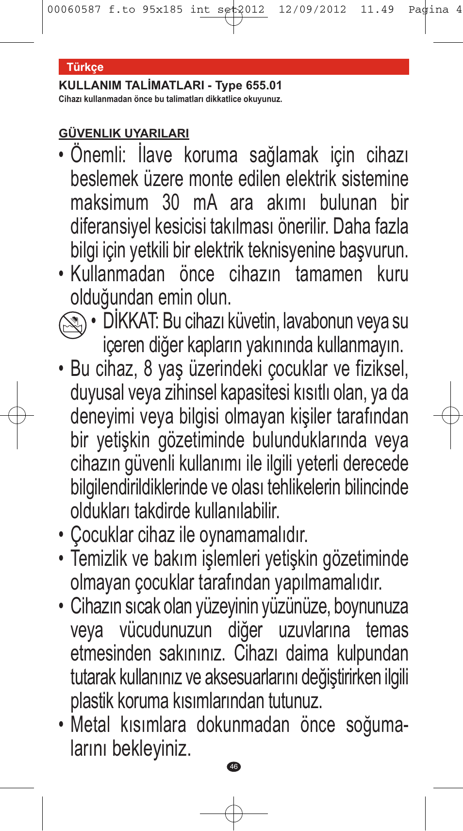 VALERA SYNTHESIS User Manual | Page 44 / 62