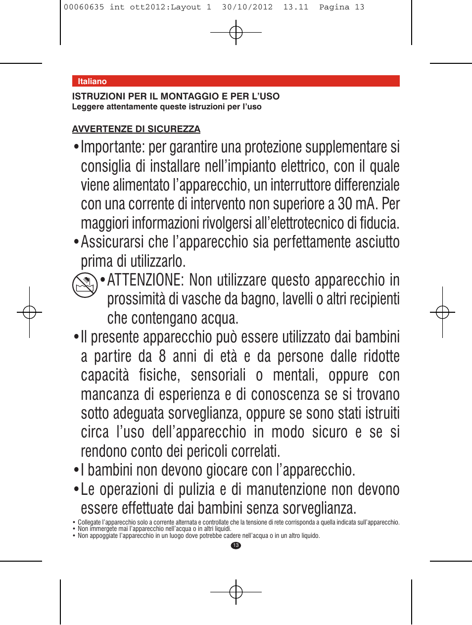 VALERA ACTION SUPER PLUS 1600 SHAVER User Manual | Page 11 / 38