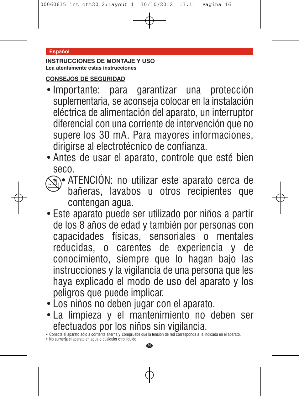 VALERA ACTION SUPER PLUS 1600 SHAVER User Manual | Page 14 / 38